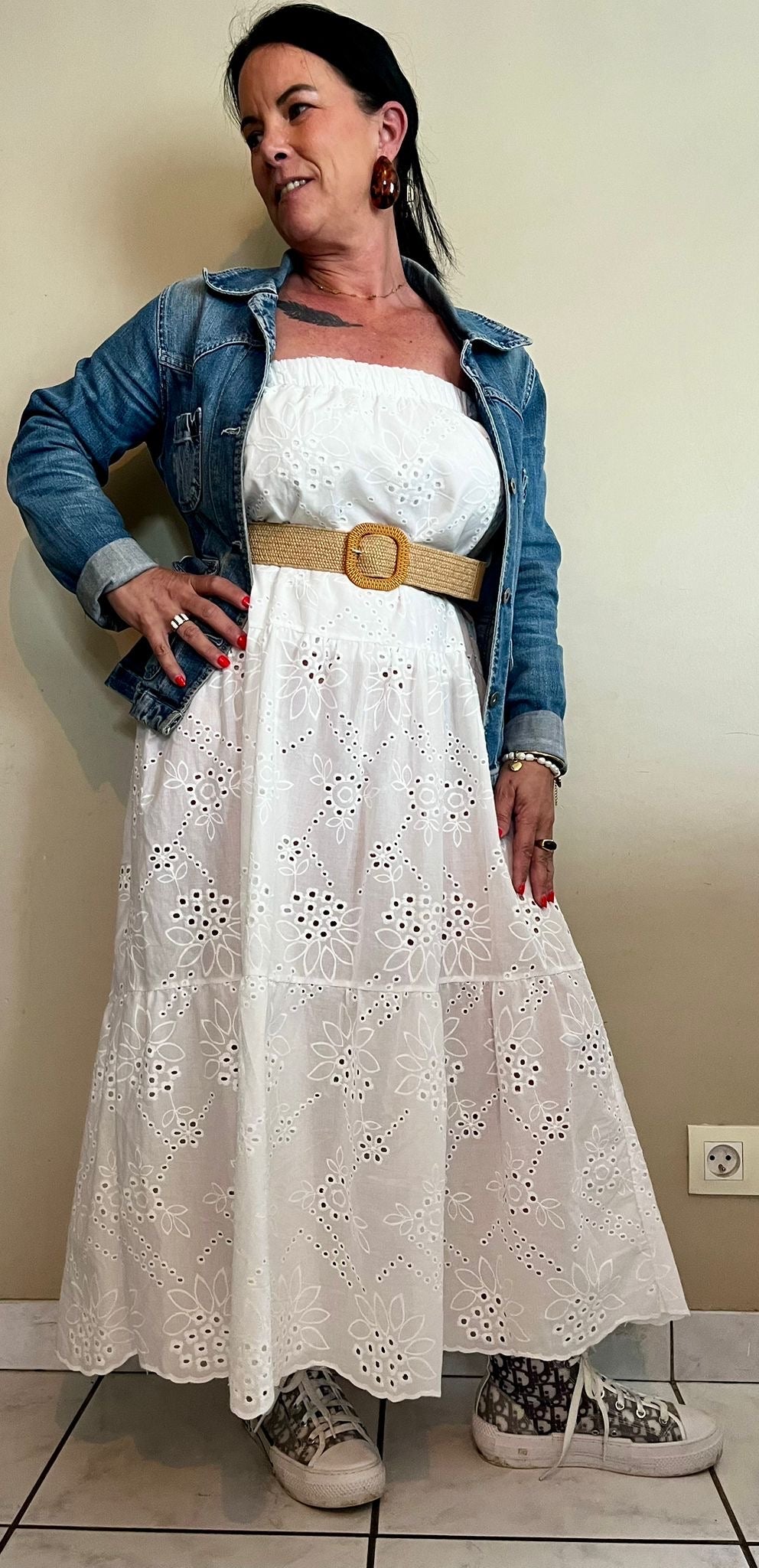 Jupe ou robe bustier Bohème