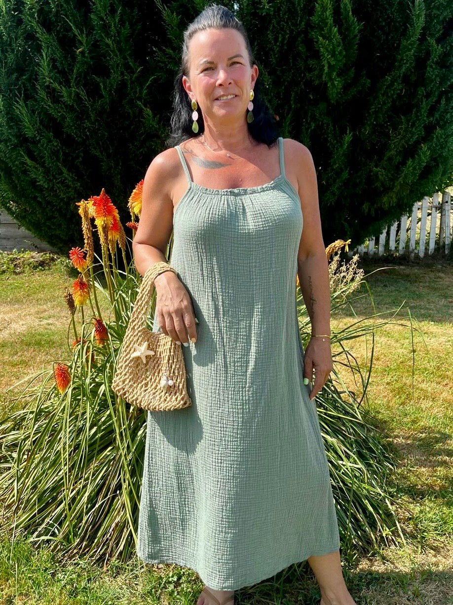 Robe bretelle
