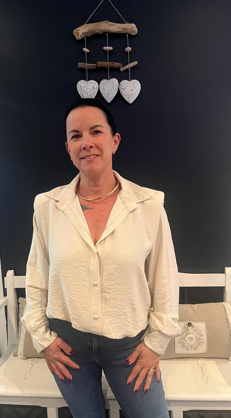 Chemisier épaulette