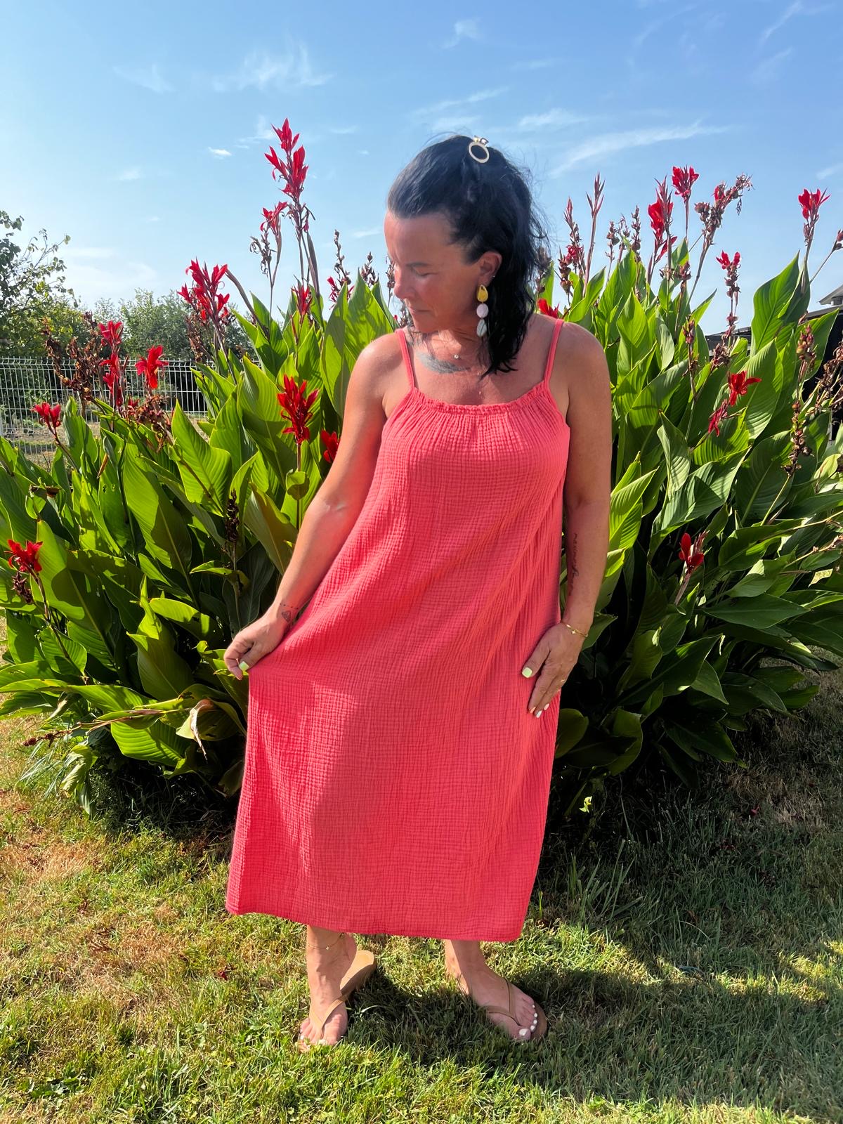 Robe bretelle
