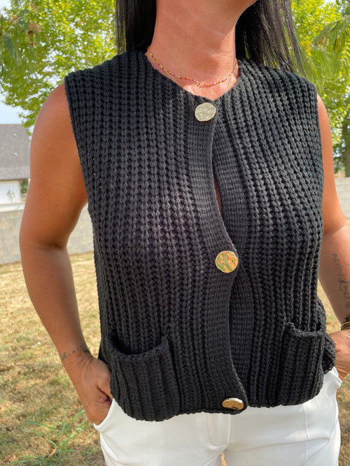 Cardigan Noir