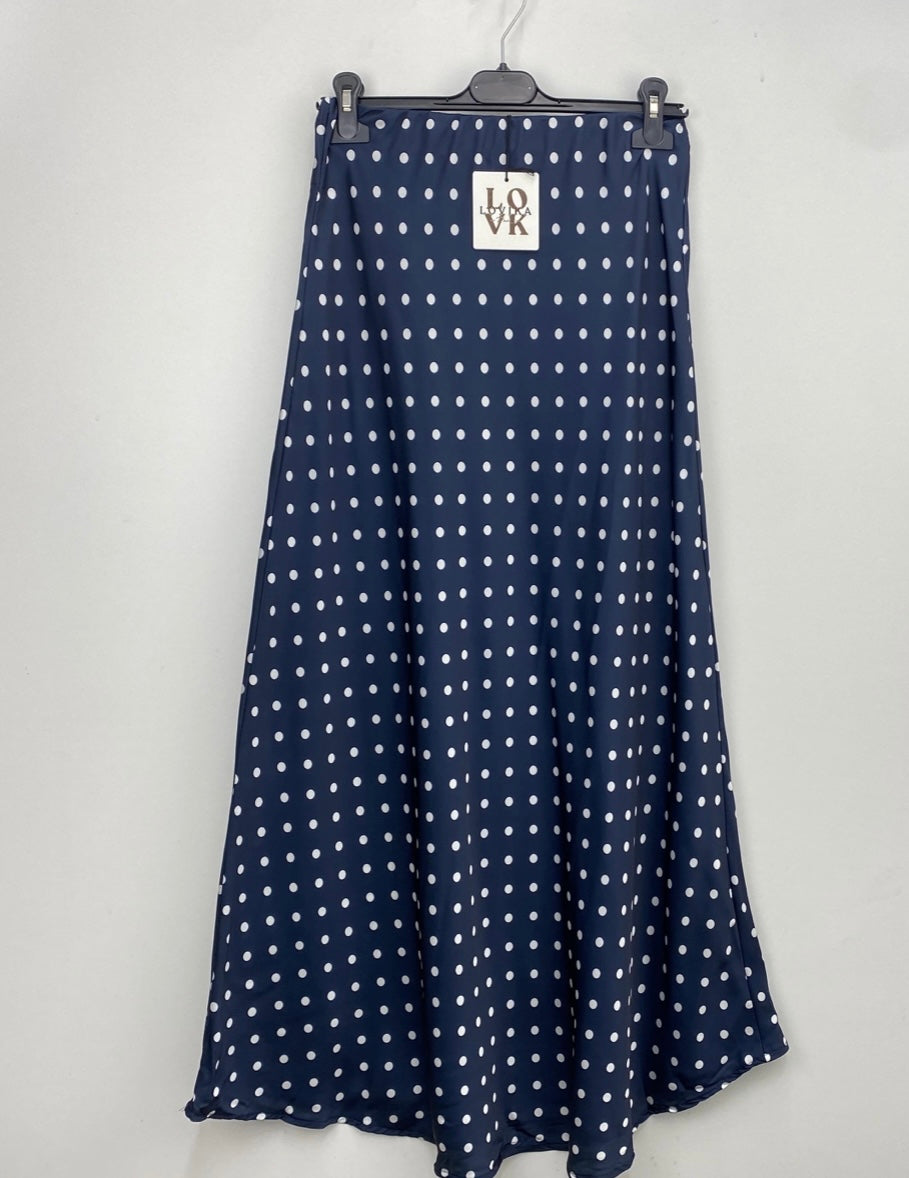 Jupe Laura bleu marine