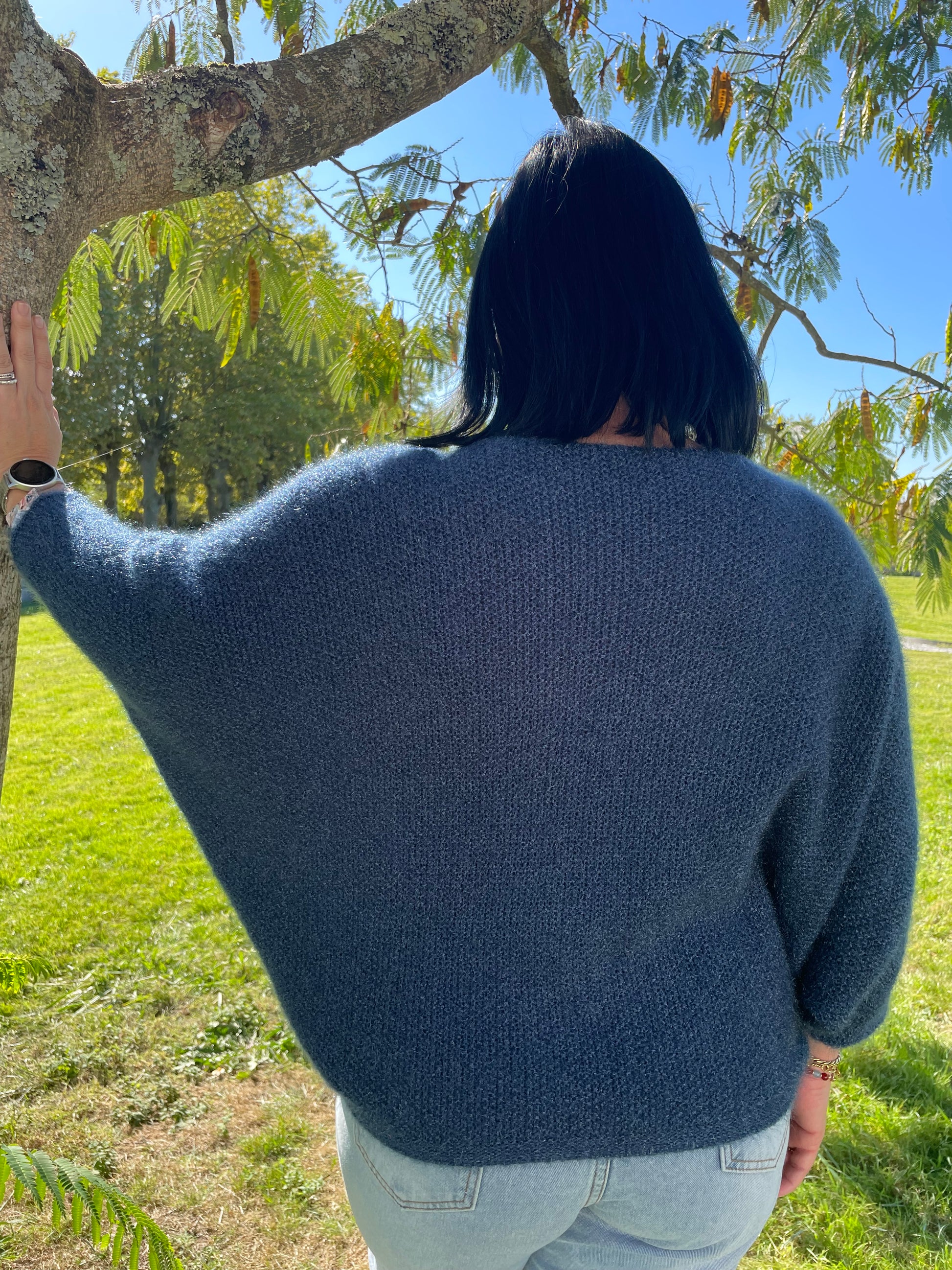 Veste manche chauve souris