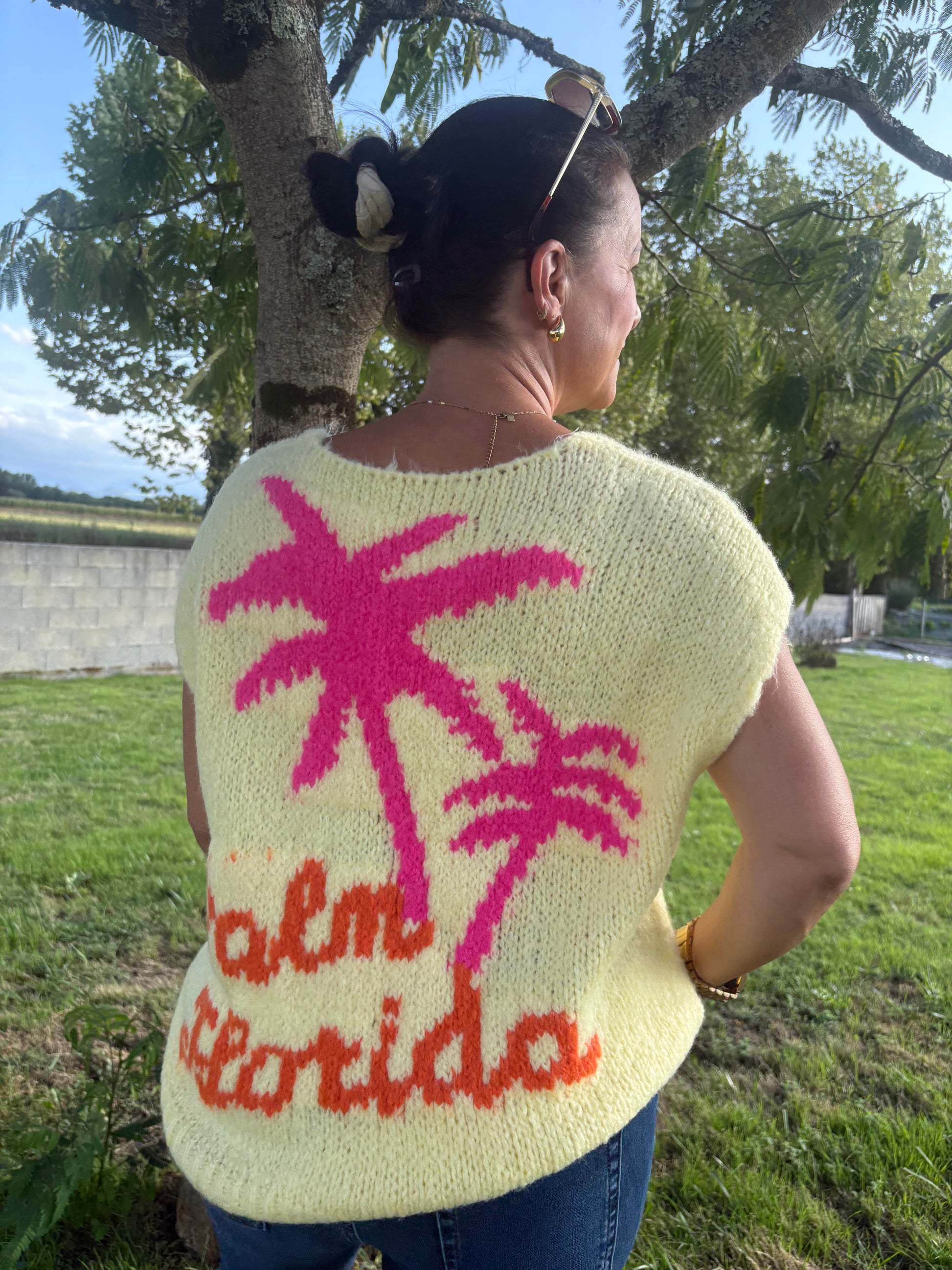 Gilet Palm jaune