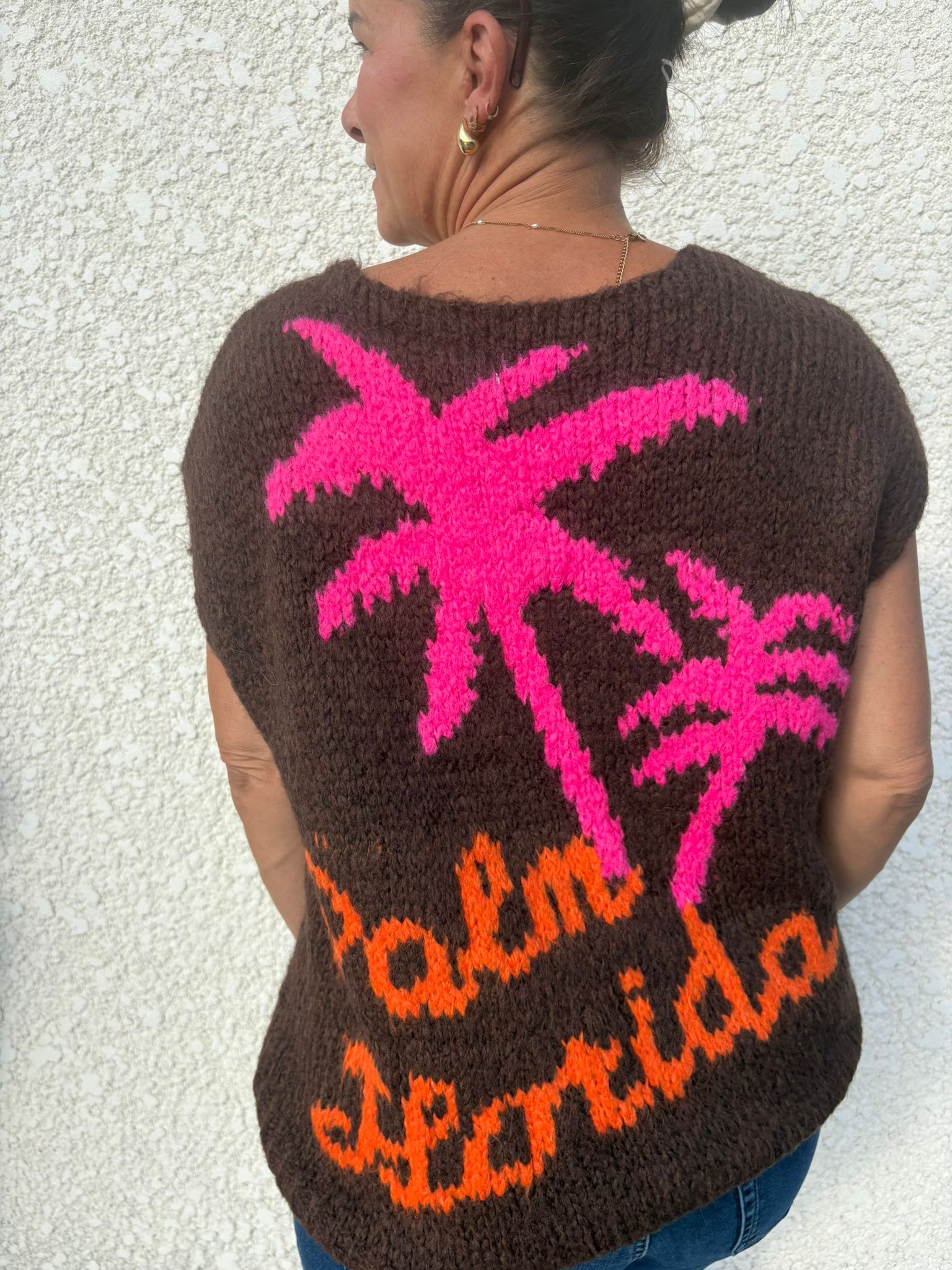 Gilet Palm chocolat
