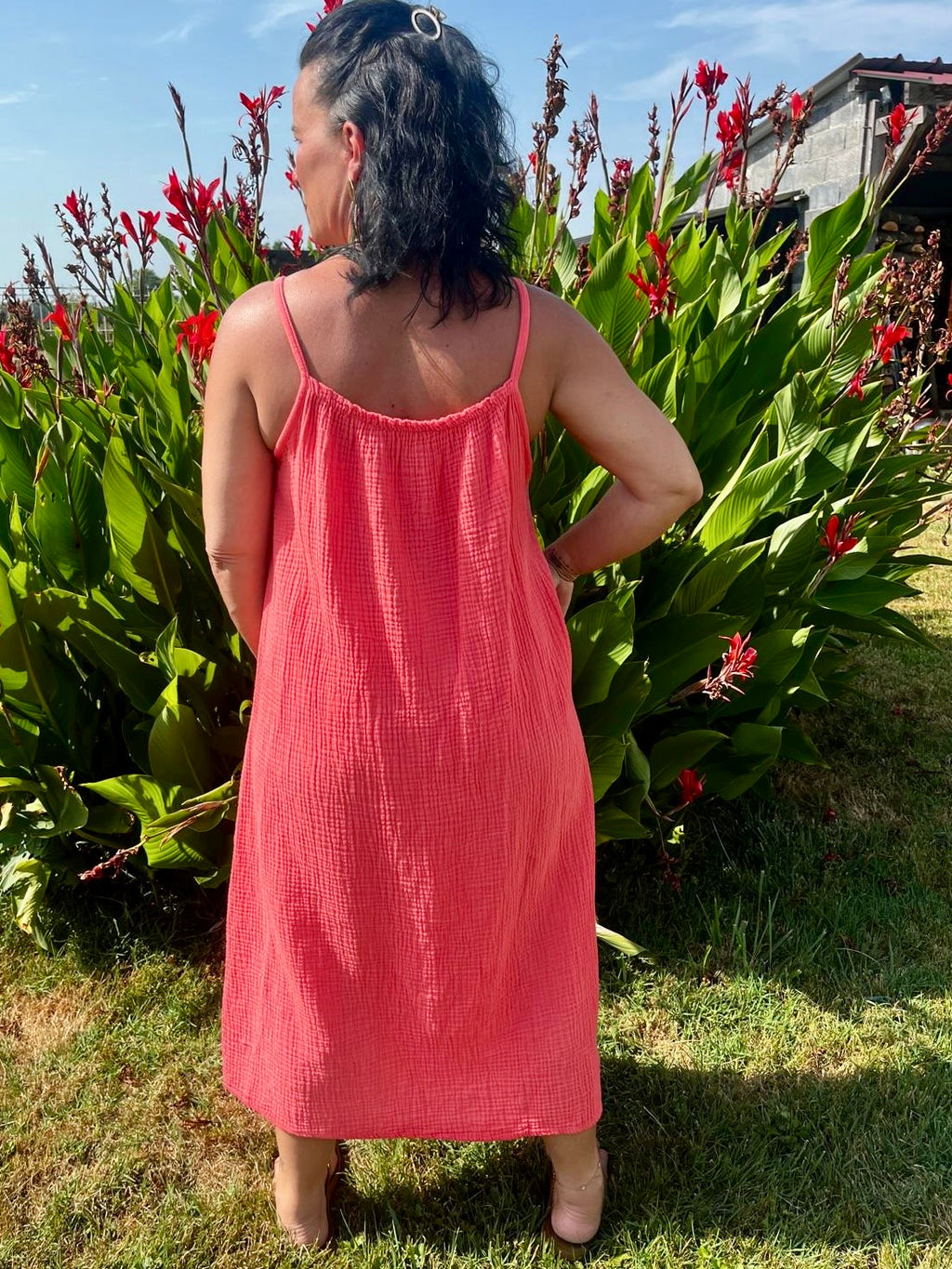 Robe bretelle
